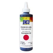 Gel Enco Rojo Navidad 250 G - Materias Primas Panadería y Pastelería